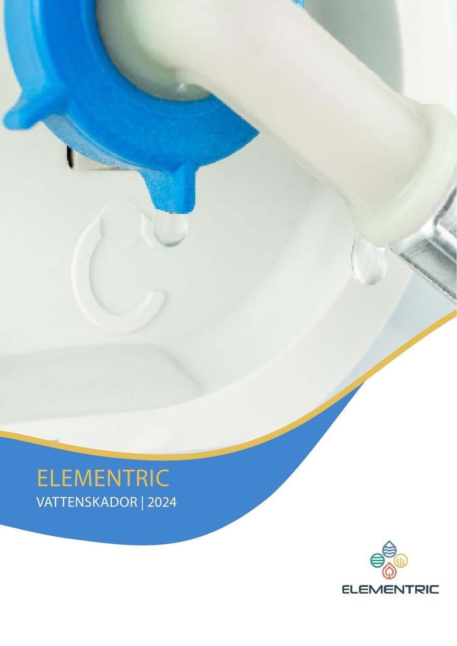 Omslaget till Elementrics vitbok om vattenskador
